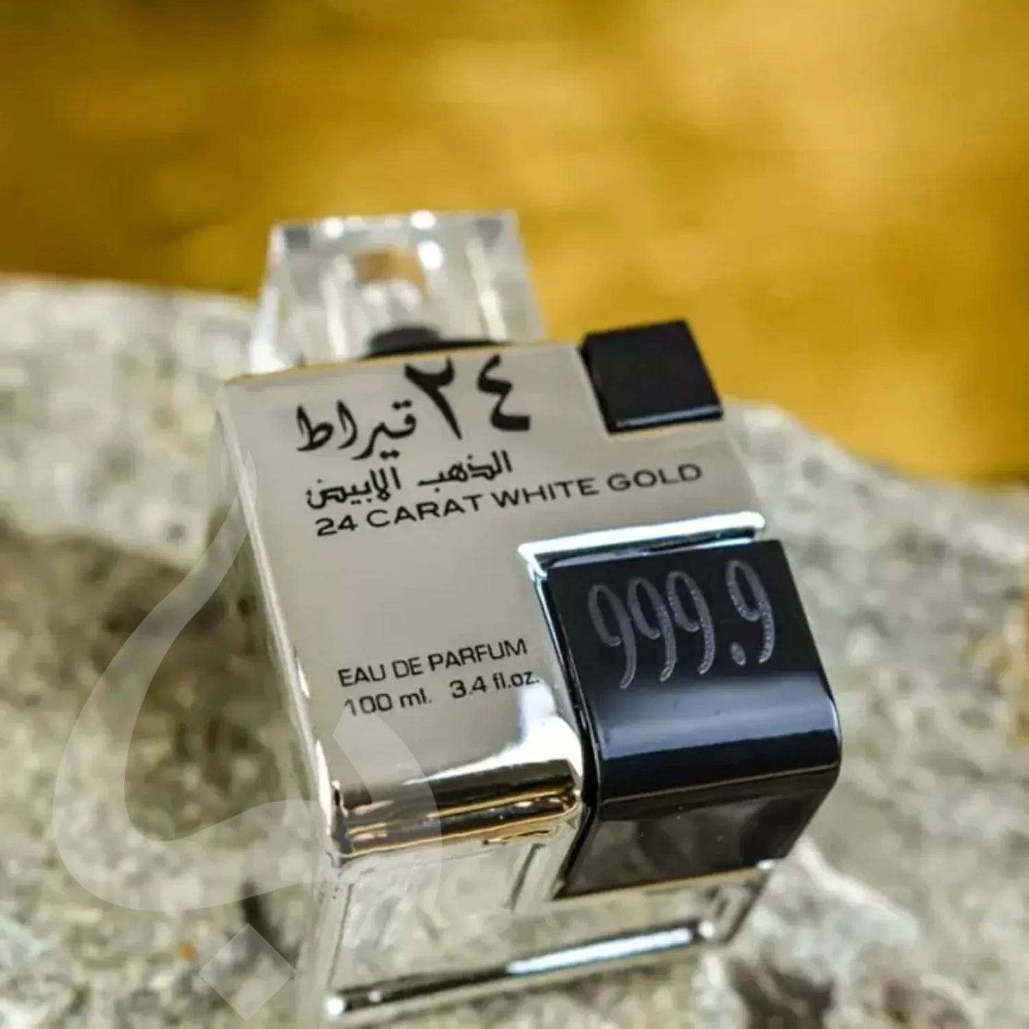 24 Carat White Gold Perfume Display