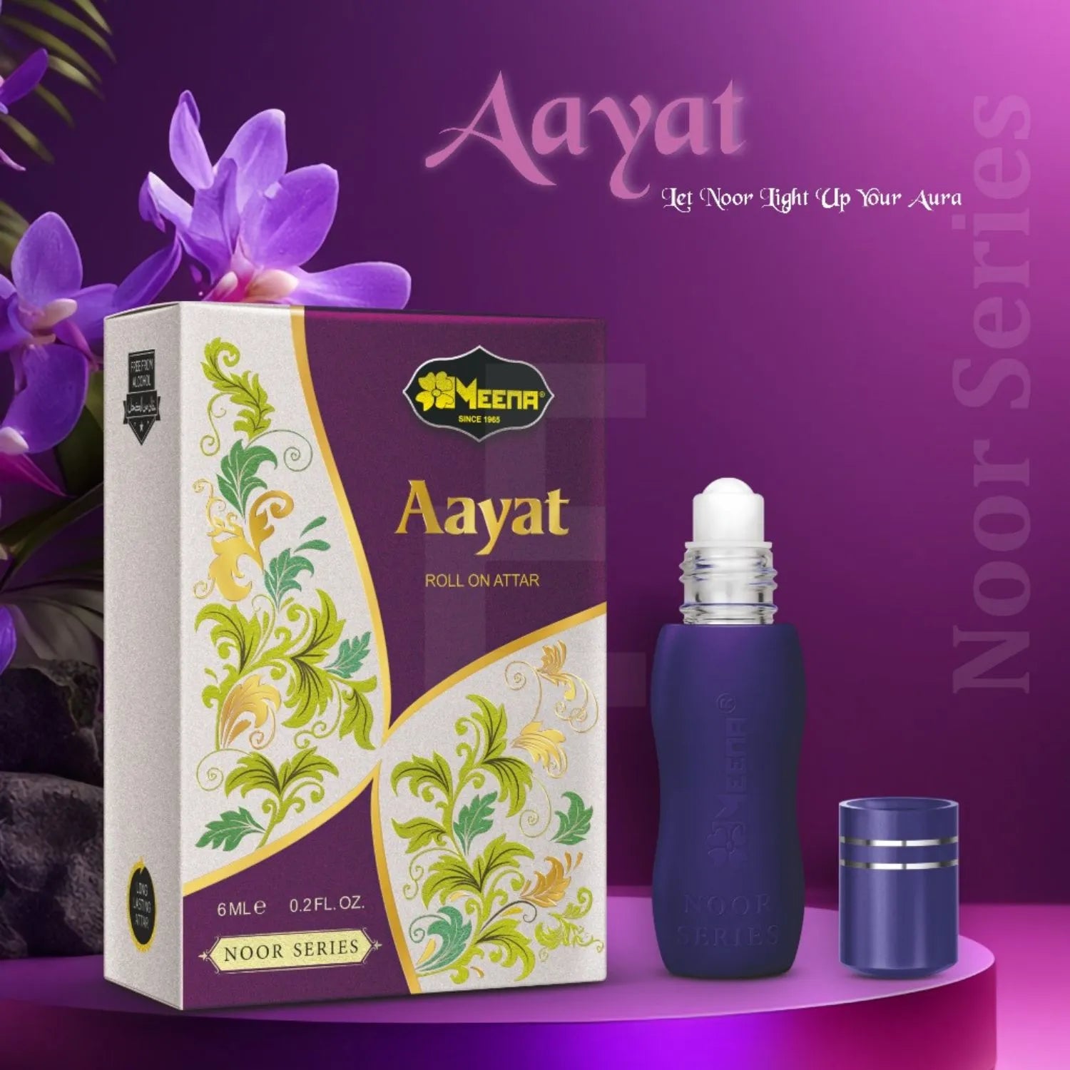 Aayat Perfume Oil Display