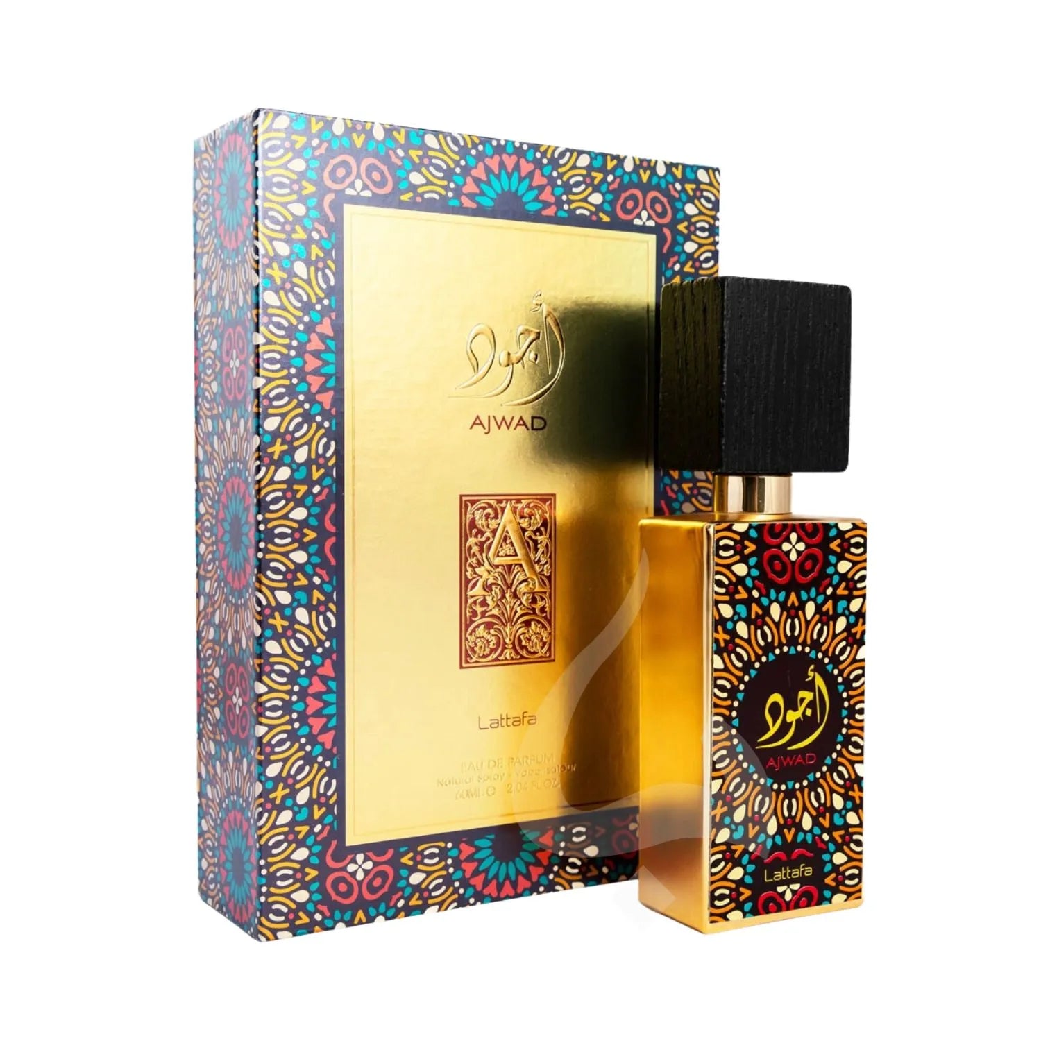 Ajwad Perfume package
