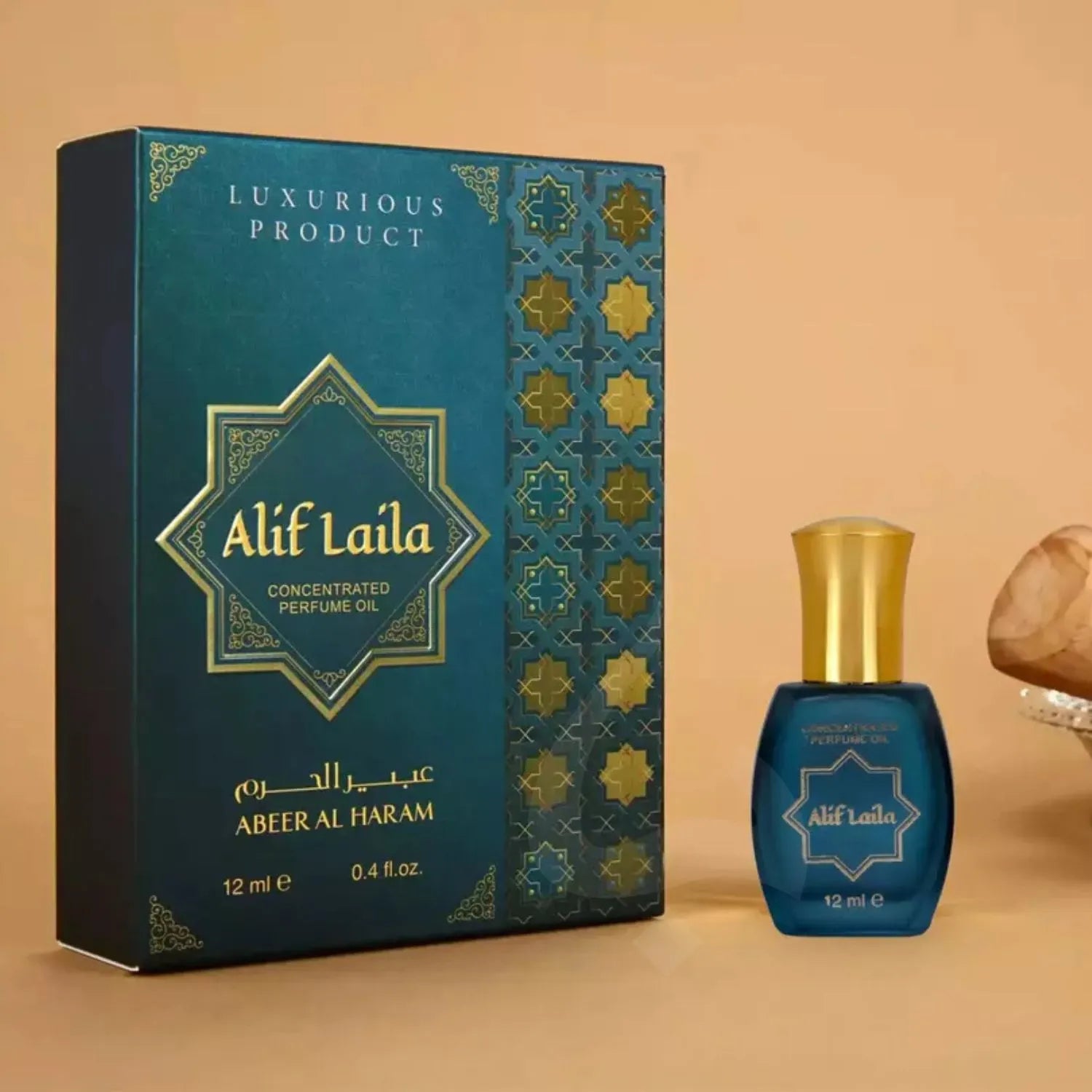 Alif Laila Perfume Oil Packaging