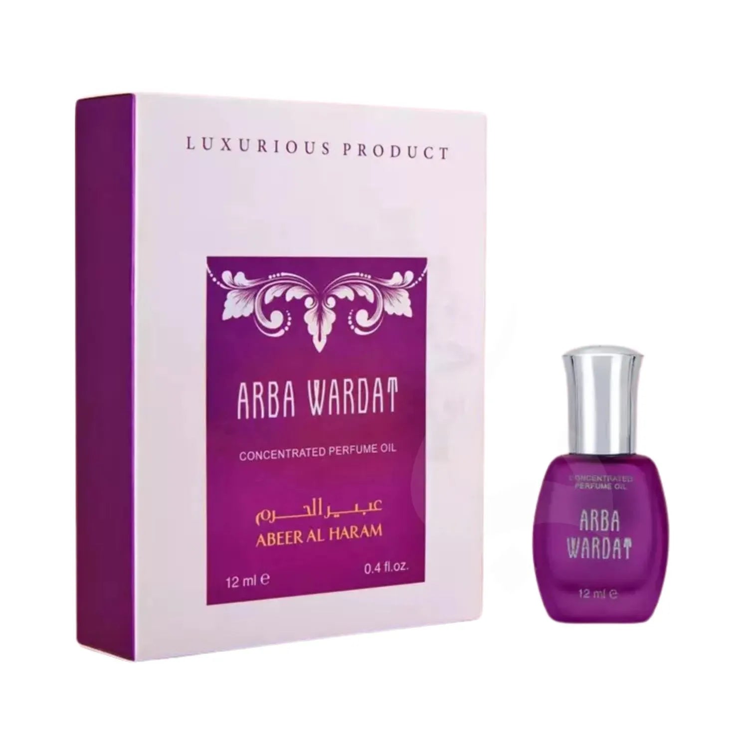 Arba Wardat Perfume Oil Package