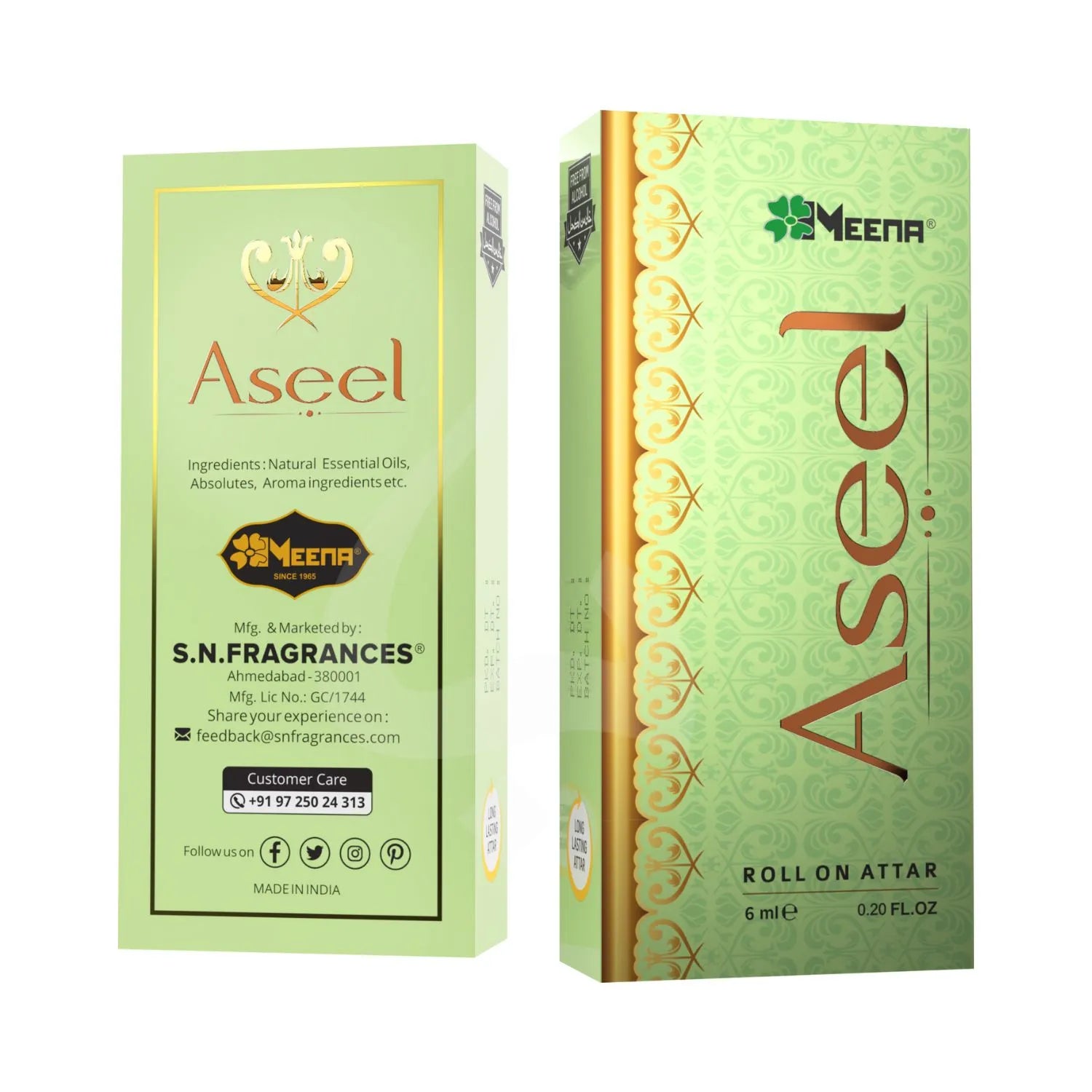 Aseel Perfume Oil Box