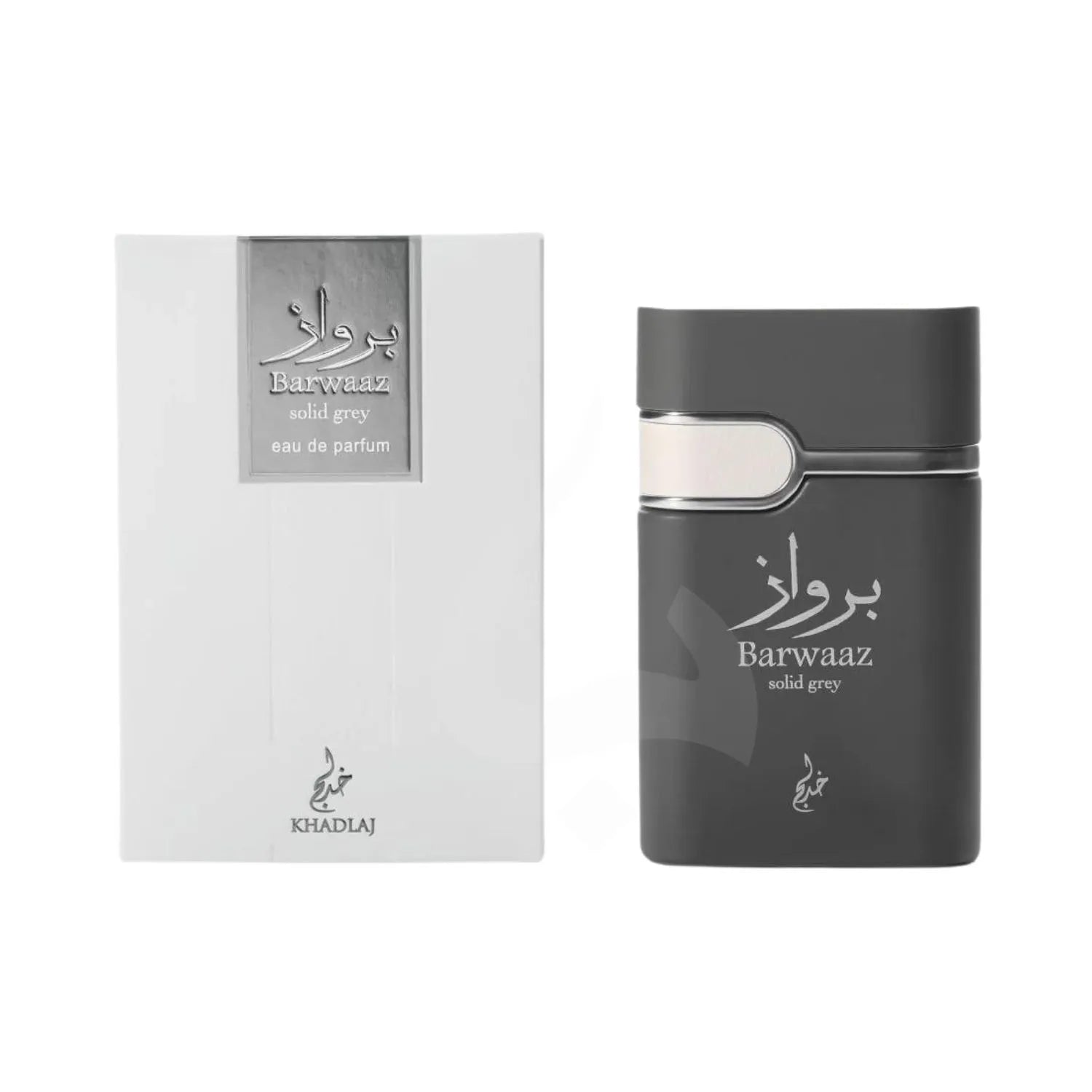 Barwaaz Solid Grey Perfume Package