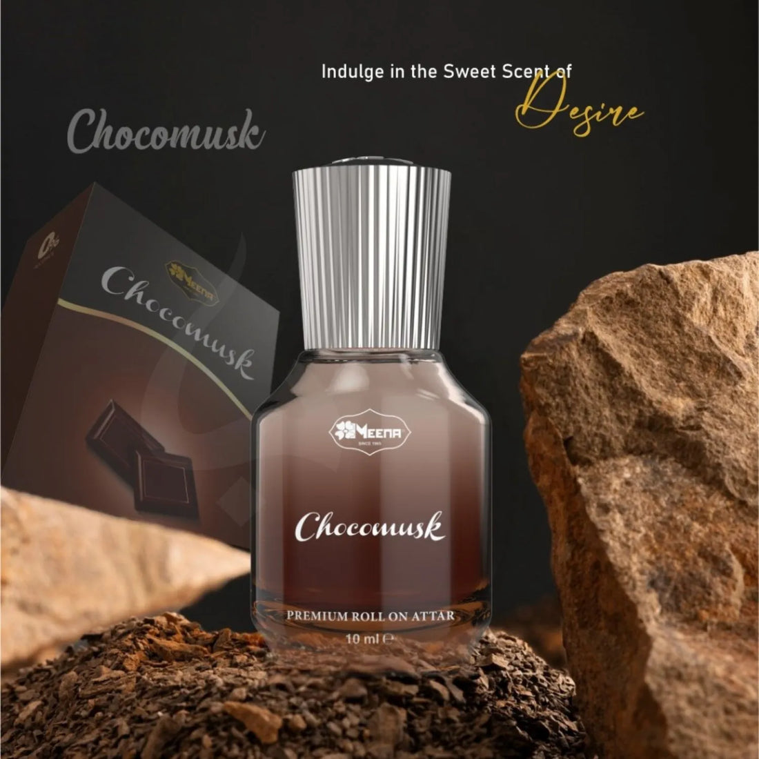 Choco Musk Perfume Oil Bottle