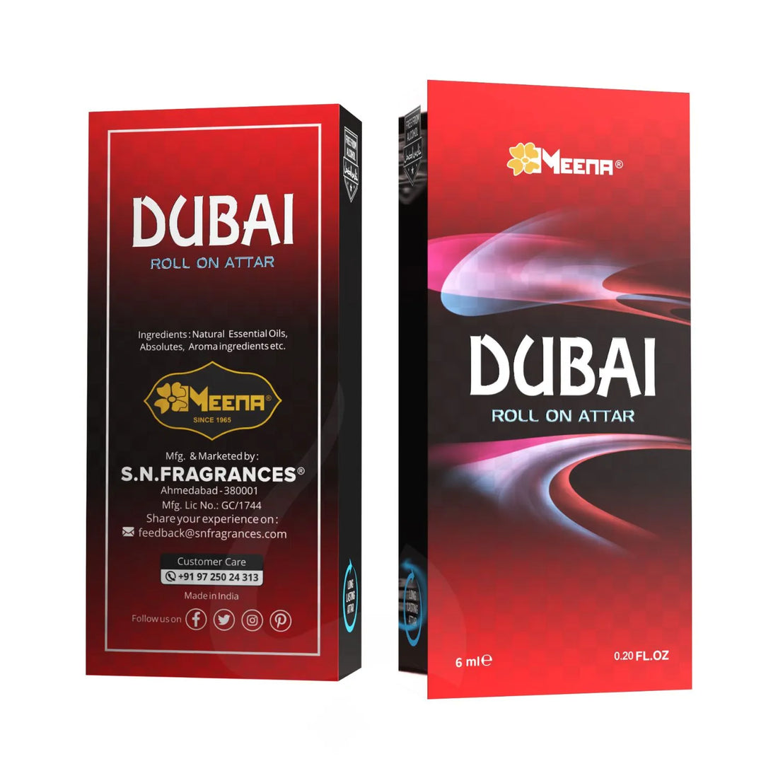 Dubai Perfume Oil Bottle