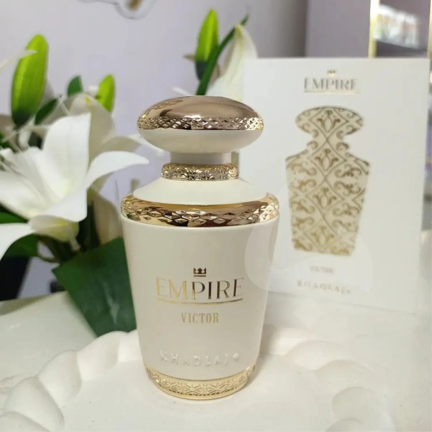 Empire Victor Perfume Display