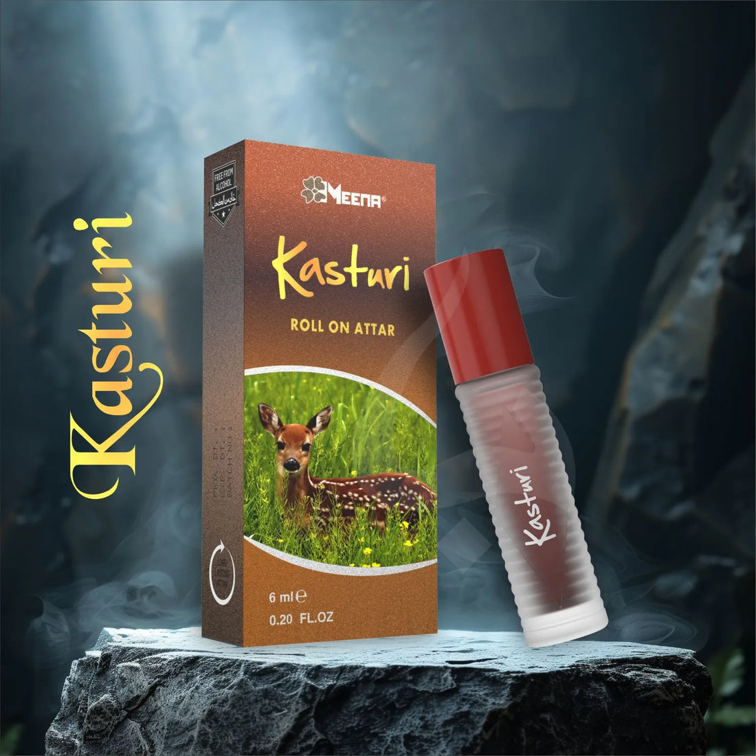 Kasturi Perfume Oil Bottle