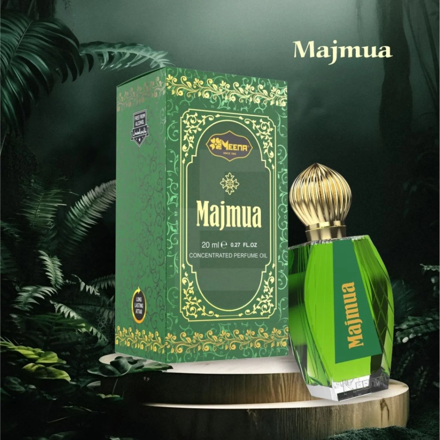 Majmua Perfume Oil Display