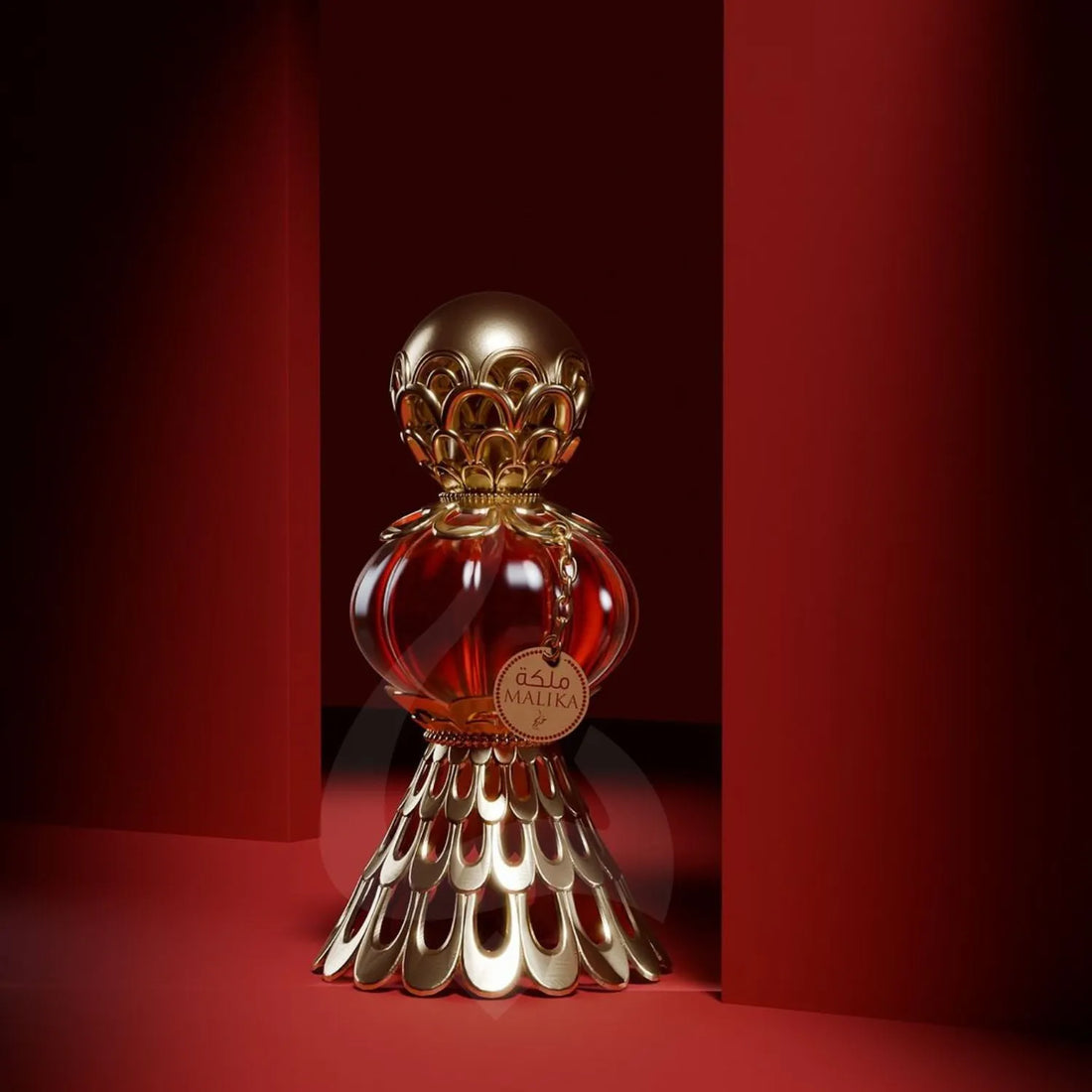 Malika Red Perfume Oil Bottle