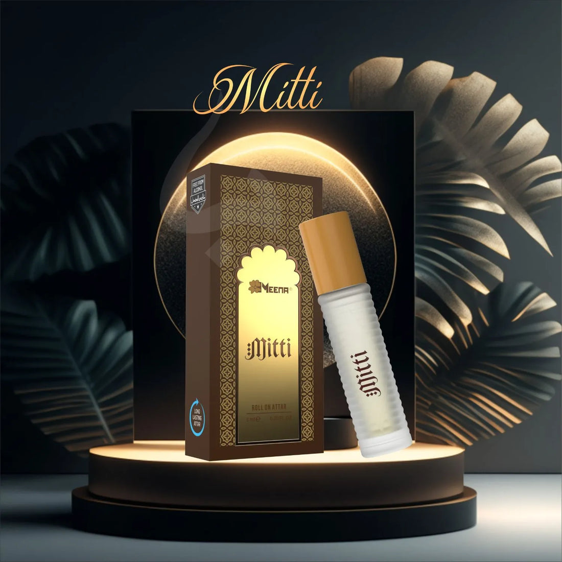 Mitti Perfume Oil Bottle