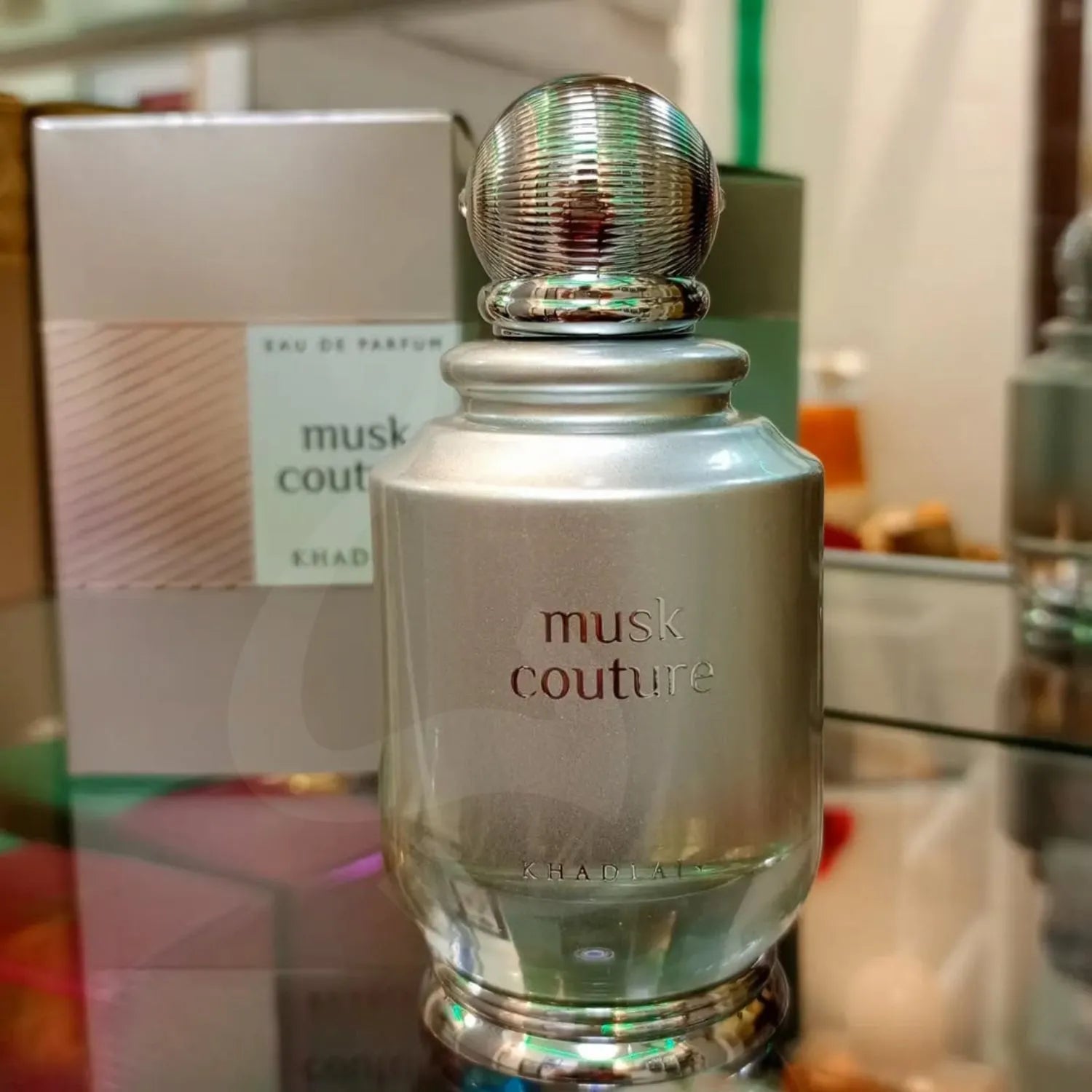 Musk Couture Perfume Display