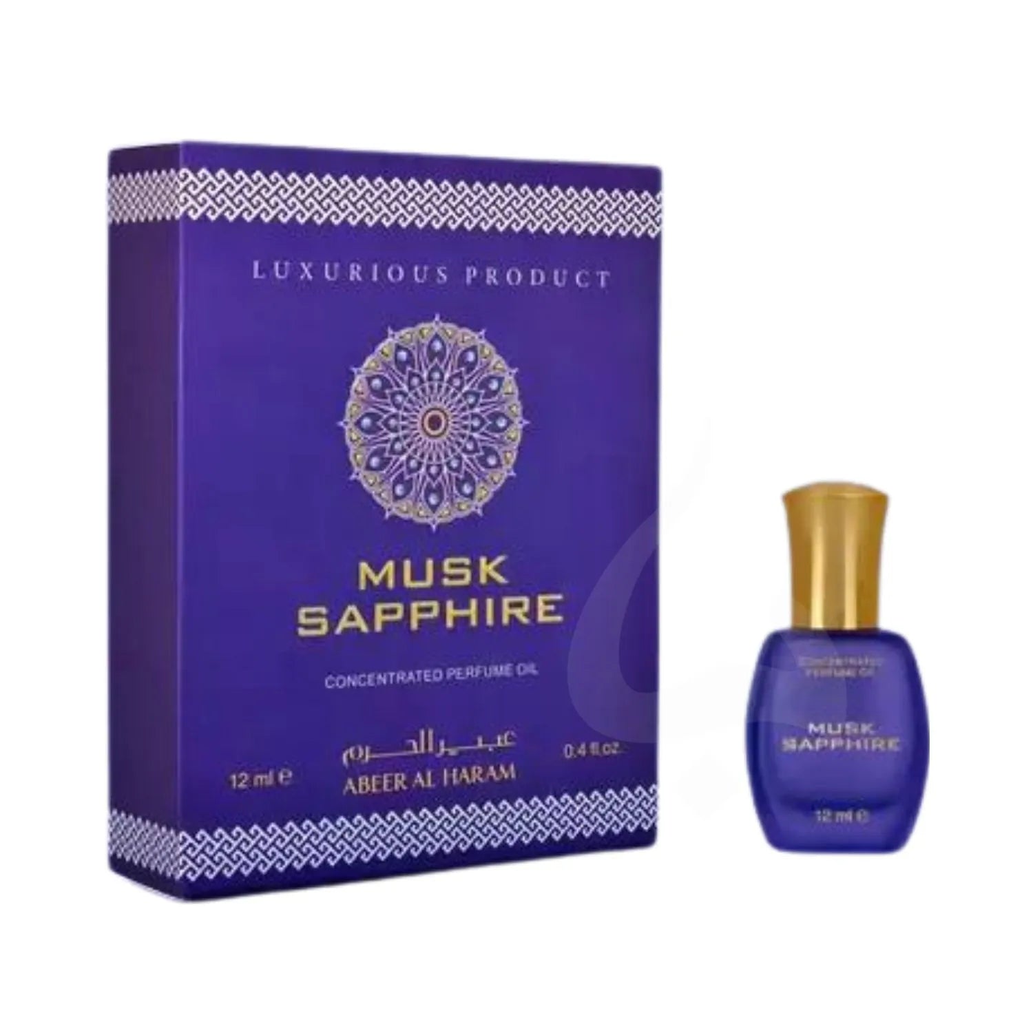 Musk Sapphire Perfume Oil Package