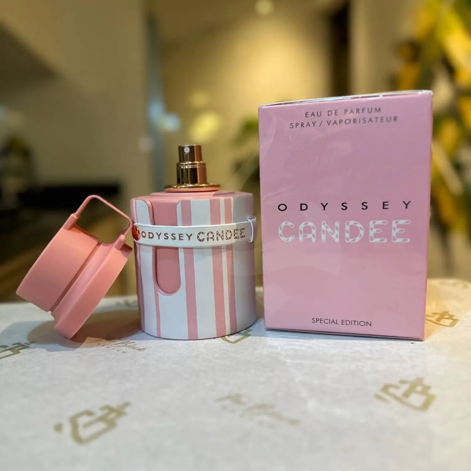 Odyssey Candee Perfume Display