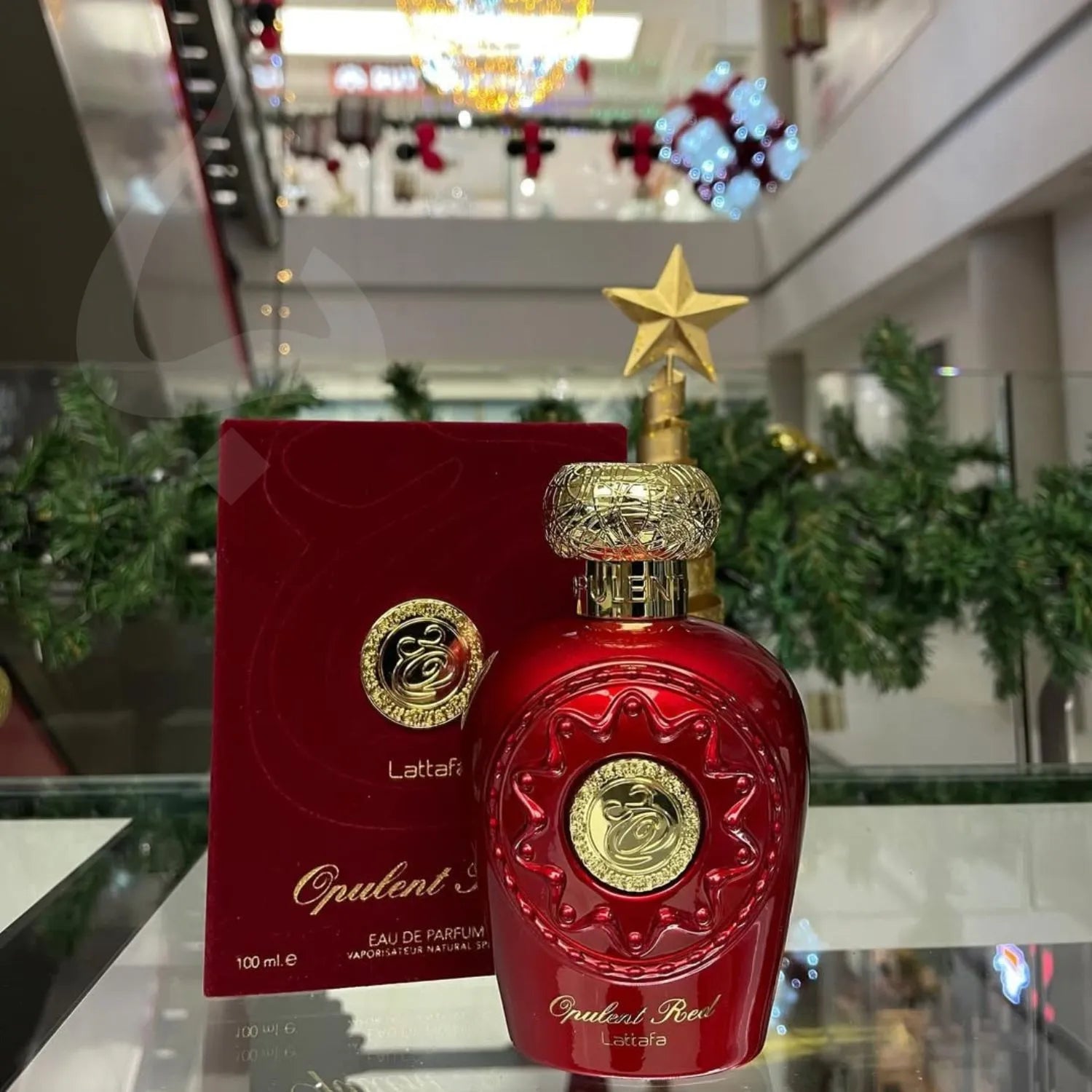 Opulent Red Perfume Post