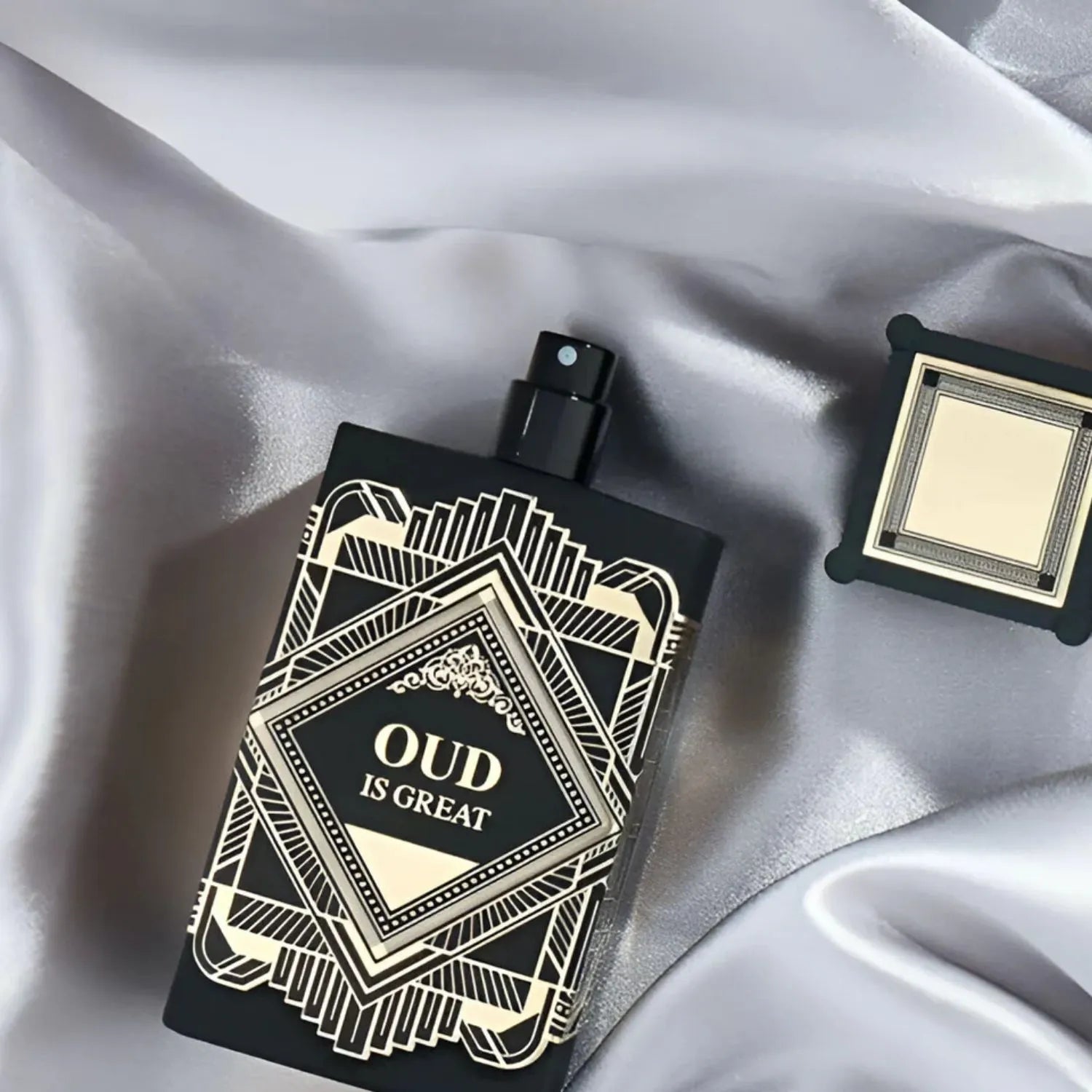 Oud Is Great Perfume Display