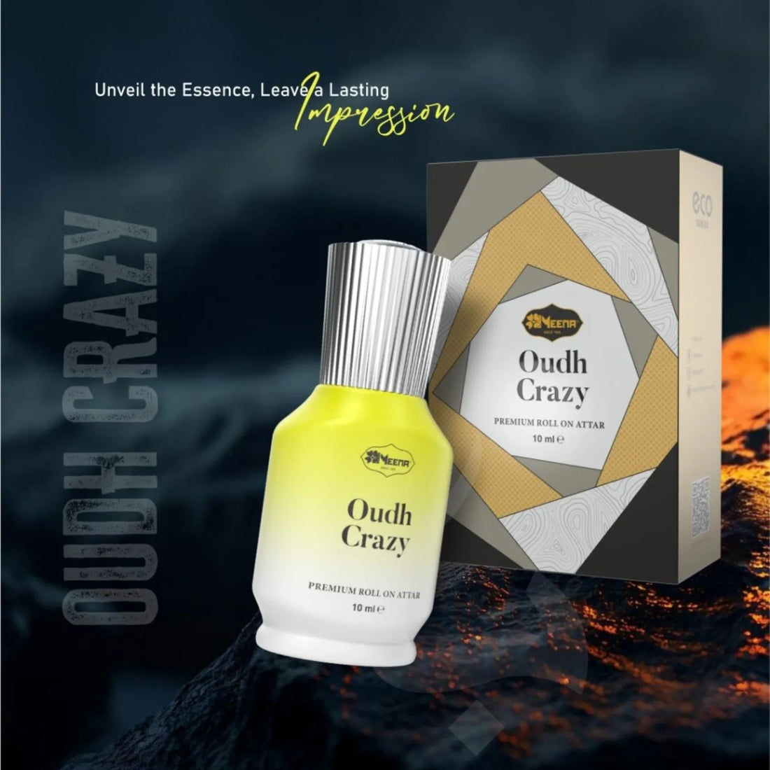 Oudh Crazy Perfume Oil Bottle