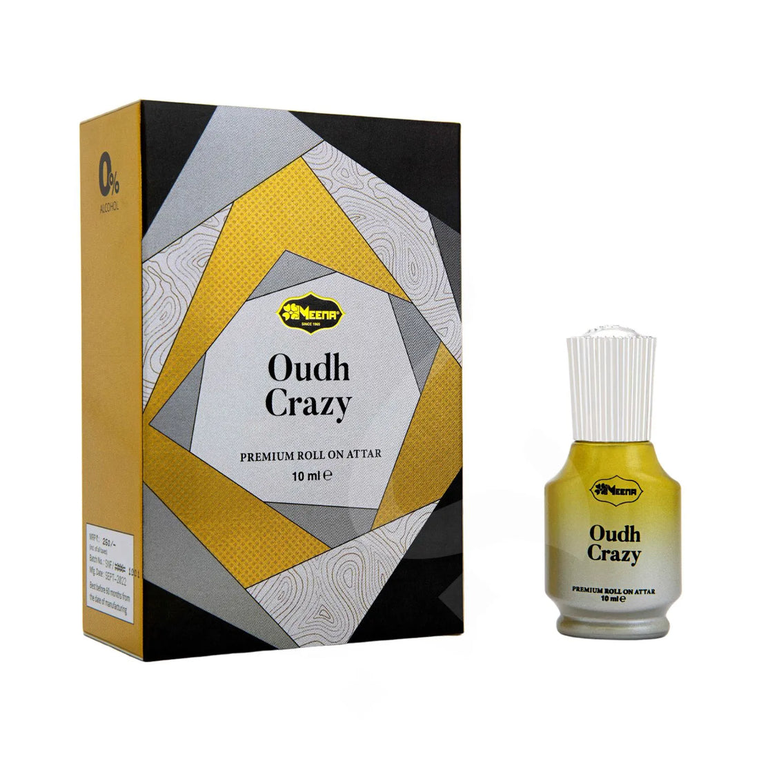 Oudh Crazy Perfume Oil Bottle