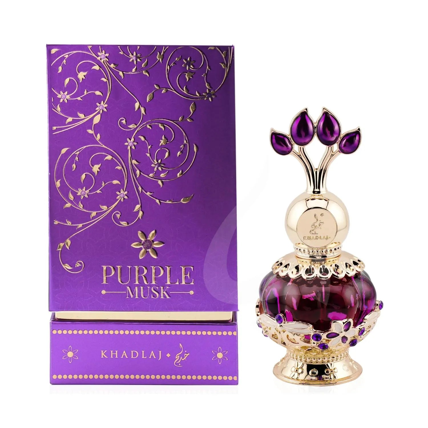 Purple Musk Perfume Oil Package