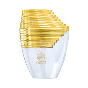 Rafia Gold Perfume Bottle