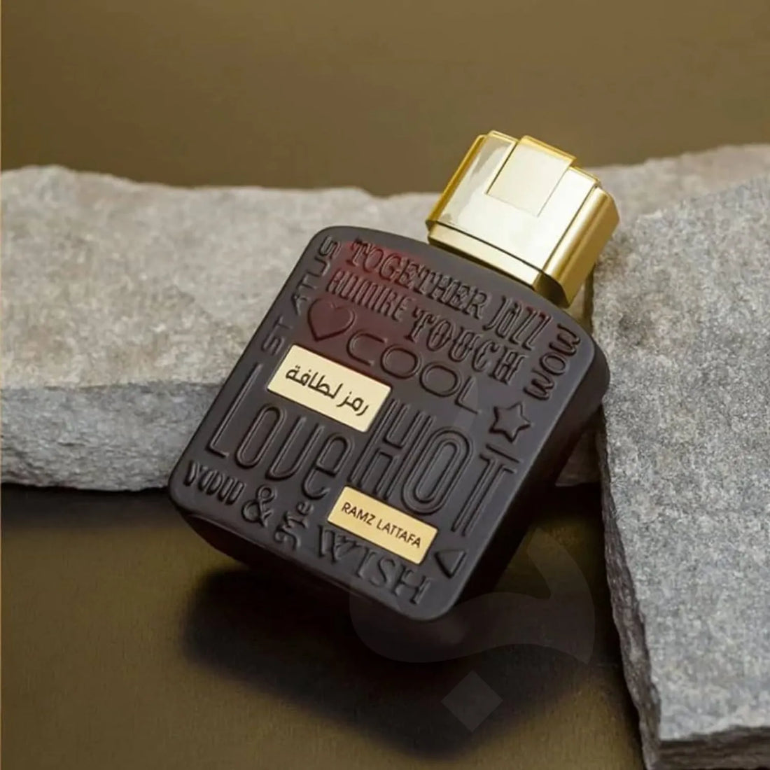 Ramz Gold Perfume Bottle