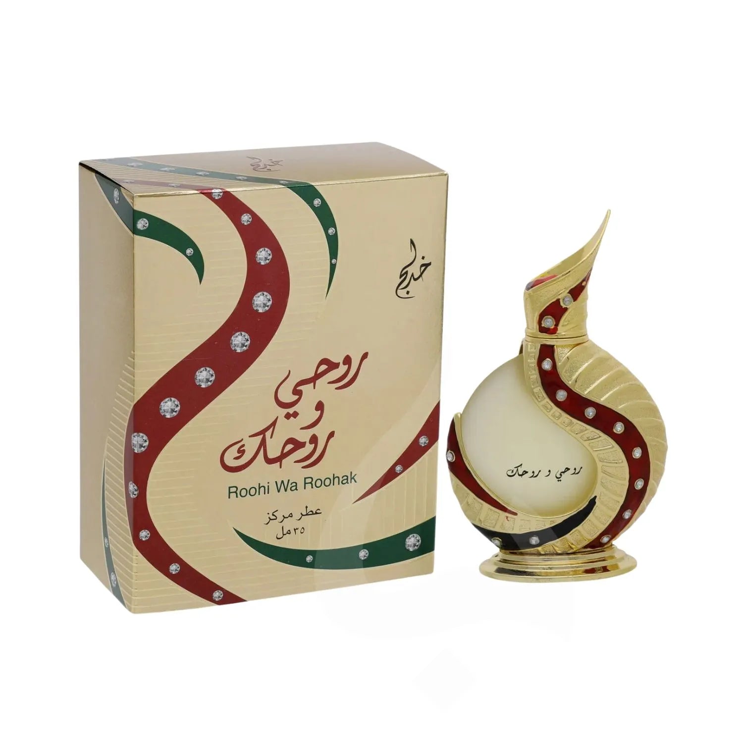 Roohi WaRoohak Gold PerfumeOil Packaging