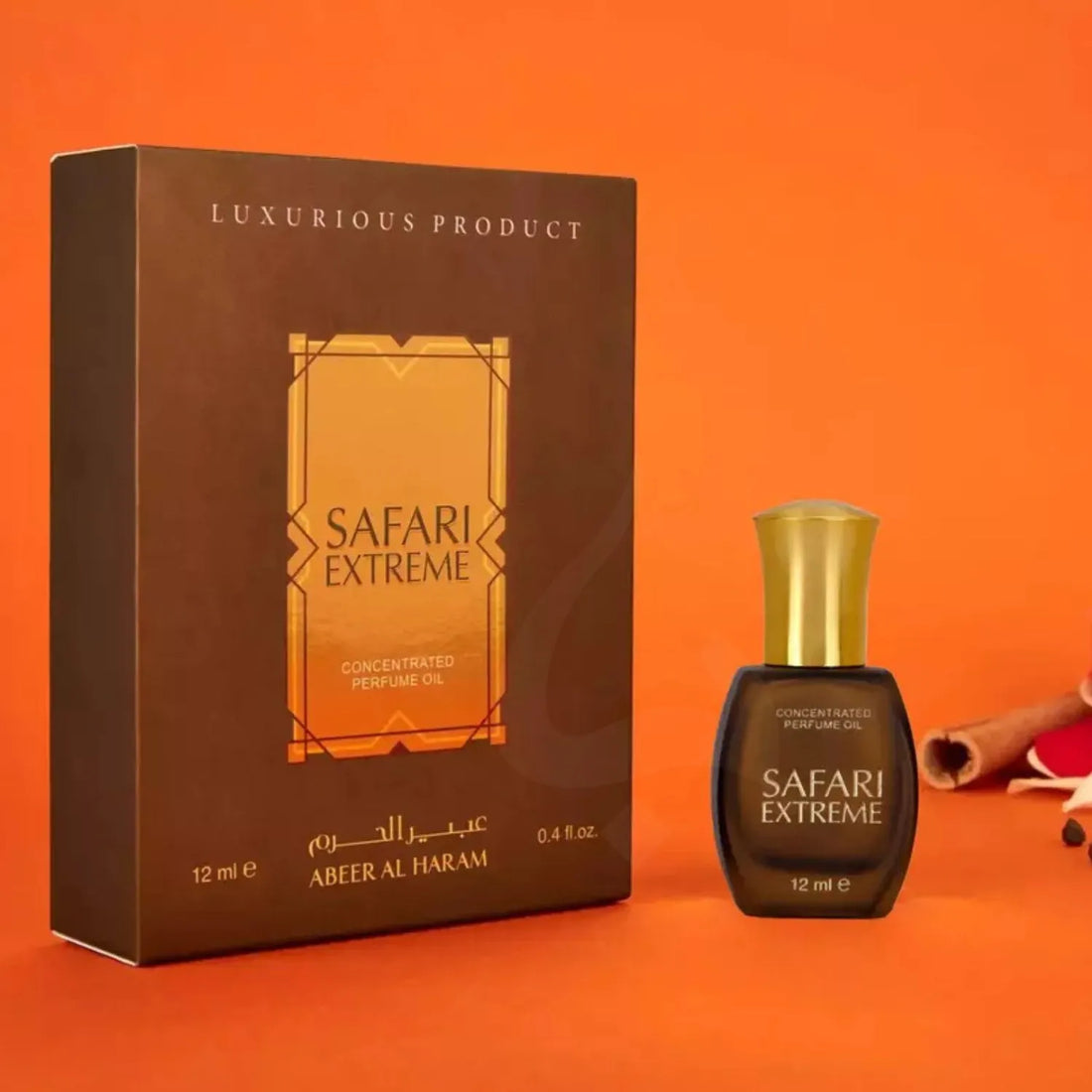 Safari Extreme Perfume Oil Bottle