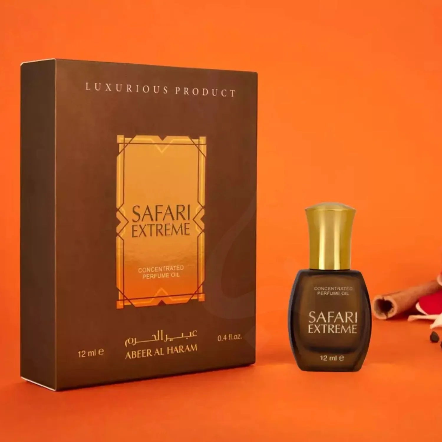 Safari Extreme Perfume Oil Packaging