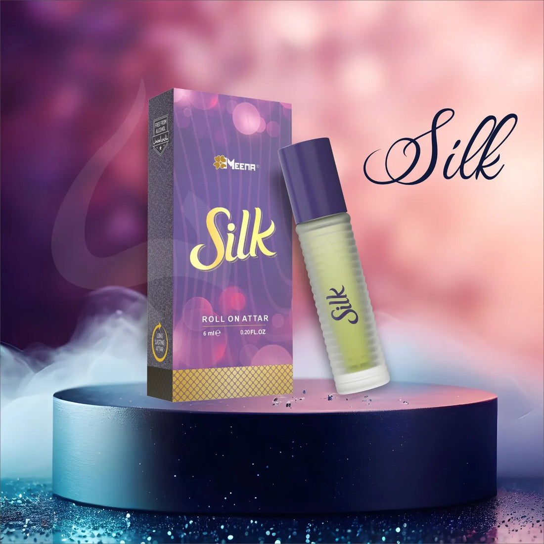 Silk Perfume Oil Bottle