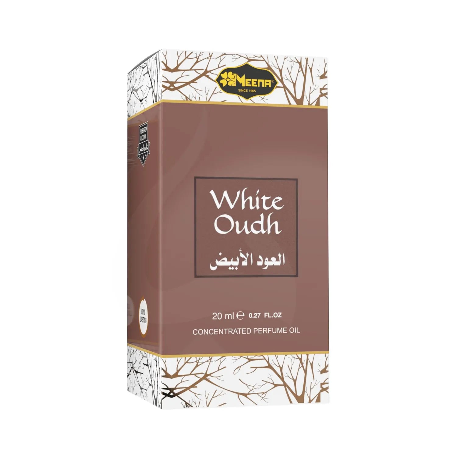 White Oudh Perfume Oil Box